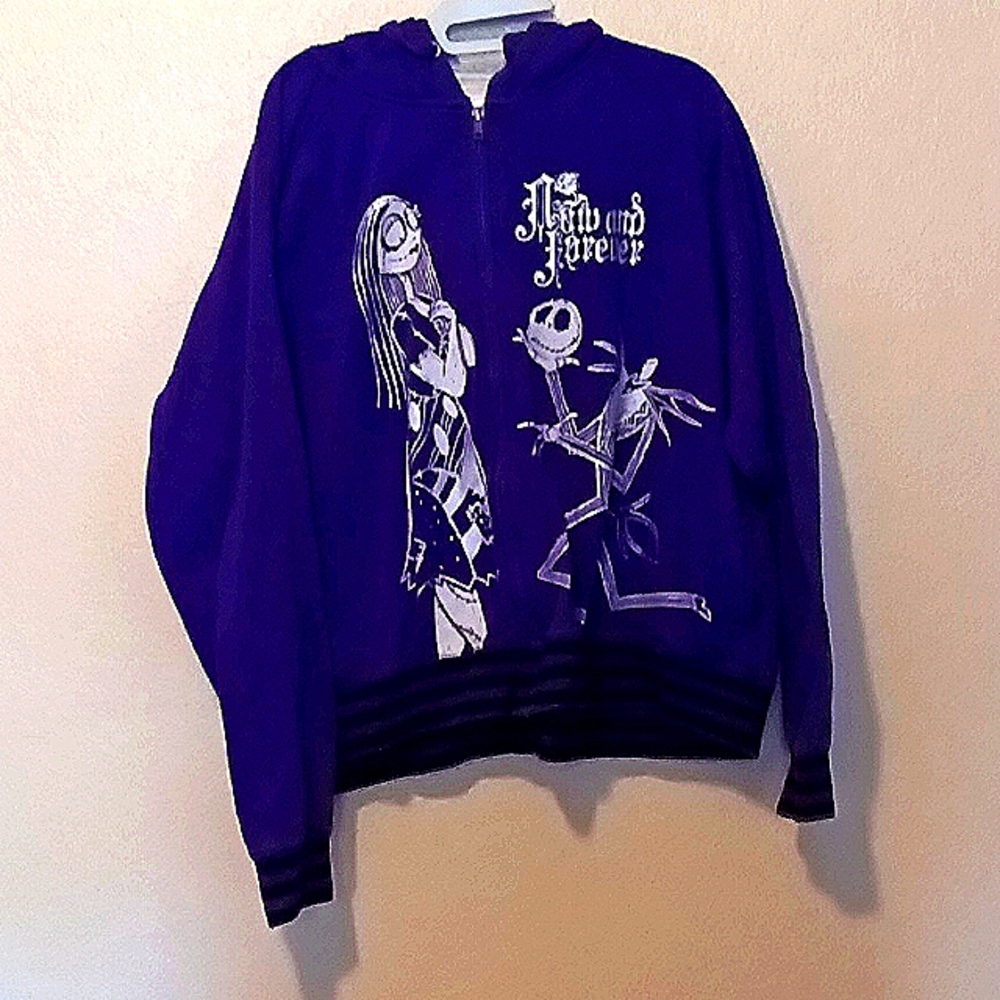 Disney Nightmare Before Christmas Zip up Sweater